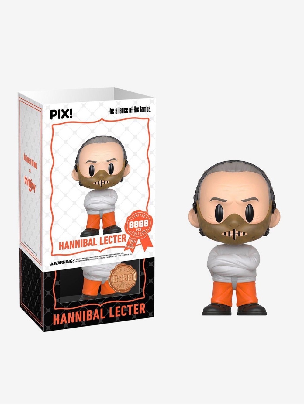 Thrilljoy The Silence Of The Lambs Pix! Hannibal Lecter Collectible Figure 🆕